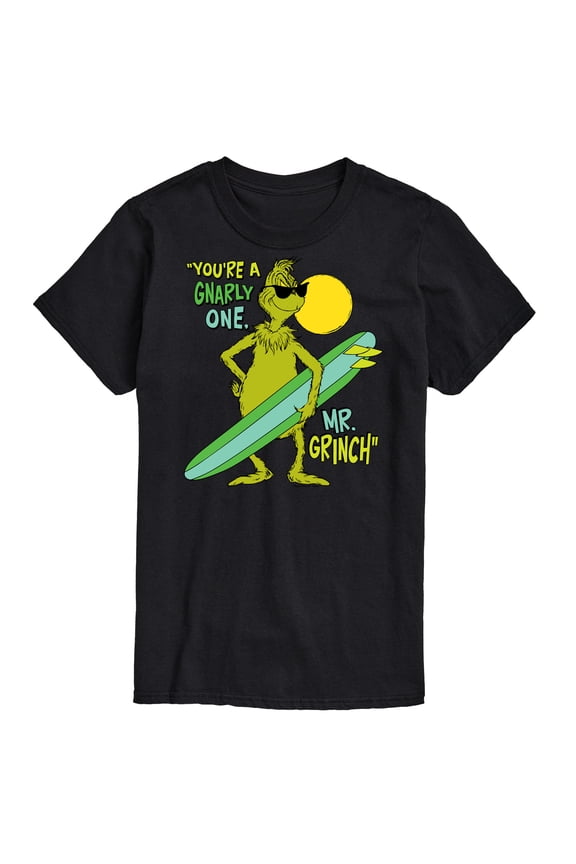 The Grinch - You're A Gnarly One Mr - Men's Short Sleeve Graphic T-Shirt
