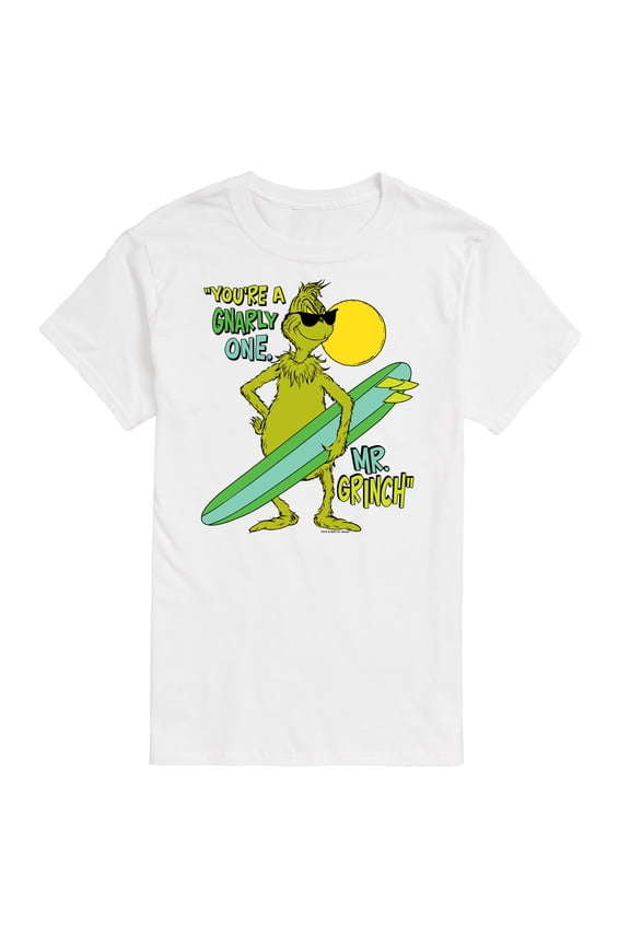 The Grinch - You're A Gnarly One Mr - Men's Short Sleeve Graphic T-Shirt
