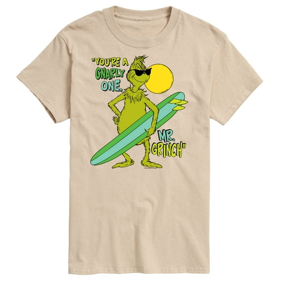 The Grinch - You're A Gnarly One Mr - Men's Short Sleeve Graphic T-Shirt