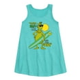 thumbnail image 1 of The Grinch - You're A Gnarly One Mr - Toddler & Youth Girls A-line Dress, 1 of 3