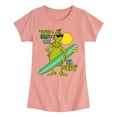 thumbnail image 1 of The Grinch - You're A Gnarly One Mr - Toddler & Youth Girls Short Sleeve Graphic T-Shirt, 1 of 4