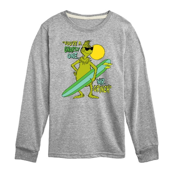 The Grinch - You're A Gnarly One Mr - Toddler & Youth Long Sleeve Graphic T-Shirt