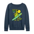 thumbnail image 1 of The Grinch - You're A Gnarly One Mr - Women's Lightweight French Terry Long Sleeve Shirt, 1 of 4