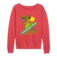thumbnail image 1 of The Grinch - You're A Gnarly One Mr - Women's Lightweight French Terry Pullover, 1 of 1