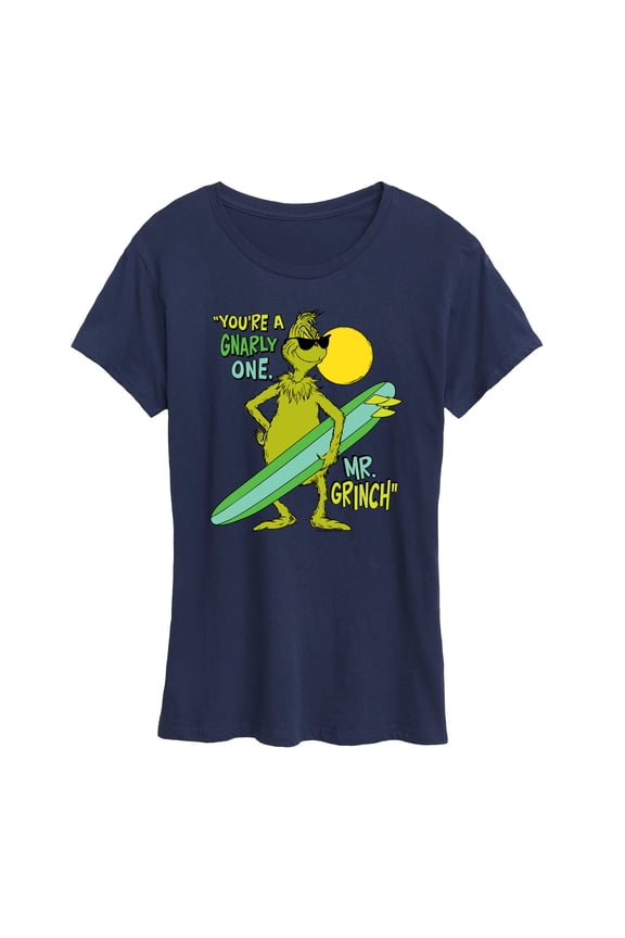 The Grinch - You're A Gnarly One Mr - Women's Short Sleeve Graphic T-Shirt