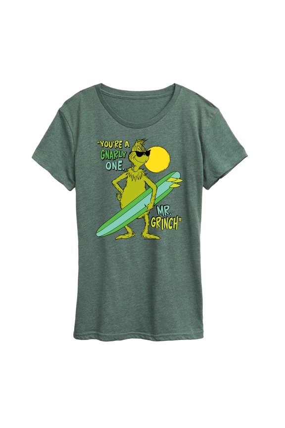 The Grinch - You're A Gnarly One Mr - Women's Short Sleeve Graphic T-Shirt