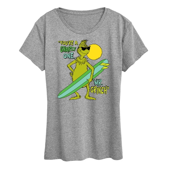 The Grinch - You're A Gnarly One Mr - Women's Short Sleeve Graphic T-Shirt