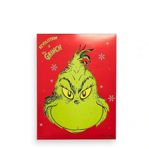 The Grinch x Revolution The Grinch Shadow Palette