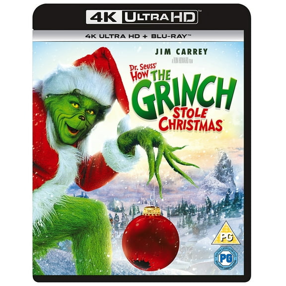 The Grinch (4K Ultra HD) Clint Howard Mindy Sterling Taylor Momsen T.J. Thyne Jim Carrey