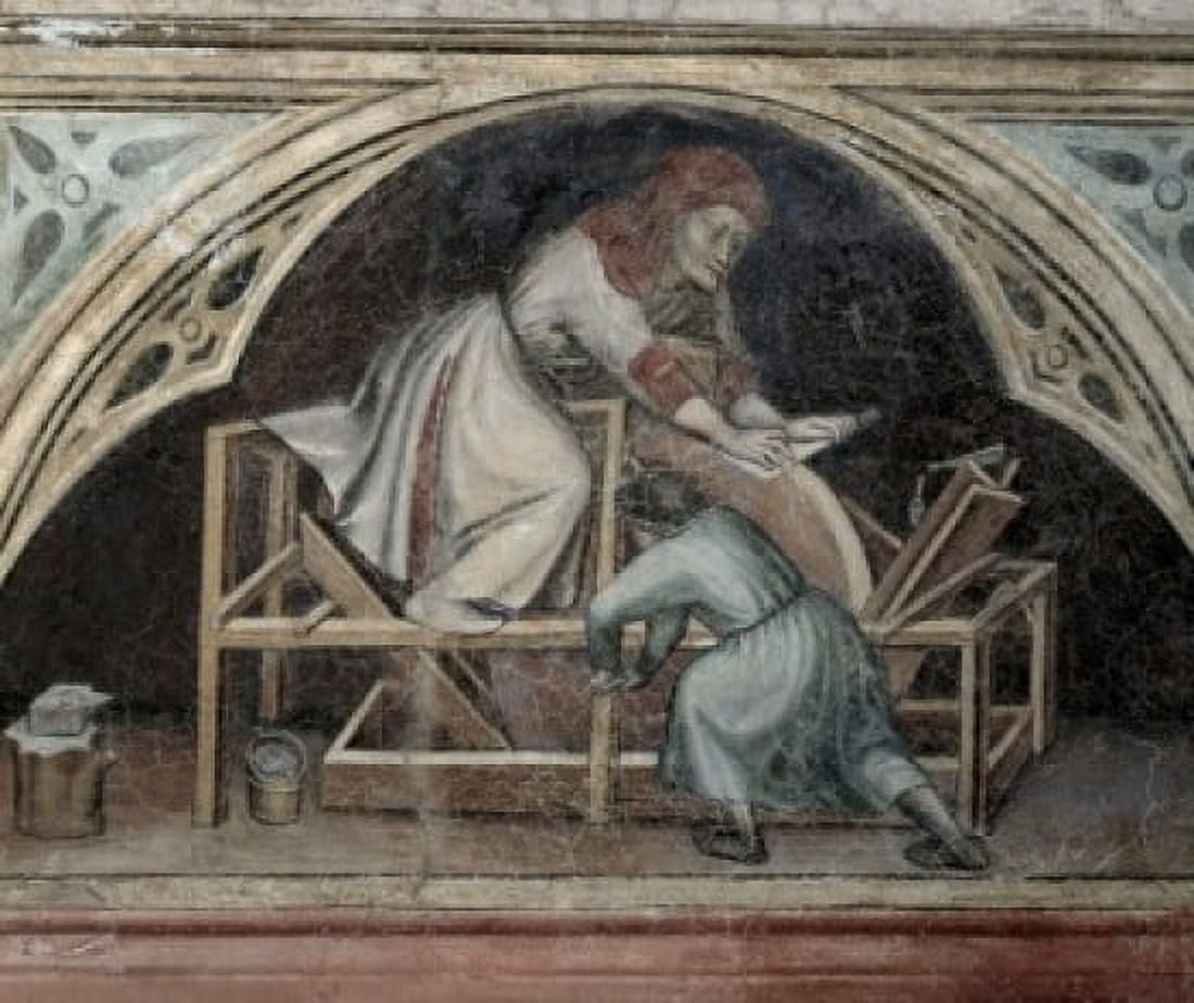 The Grinder Artist Unknown (Italian) Palazzo Della Ragione Padua Canvas Art -  (24 x 36)