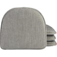 thumbnail image 1 of The Gripper Non Slip Chair Cushions, Soft & Comfortable Seat Pad, for Kitchen, Dining or Office, 4 Count, Steel Gray, 1 of 4
