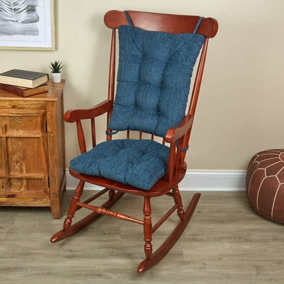 The Gripper Non-Slip Chenille Rocking Chair Cushion Set