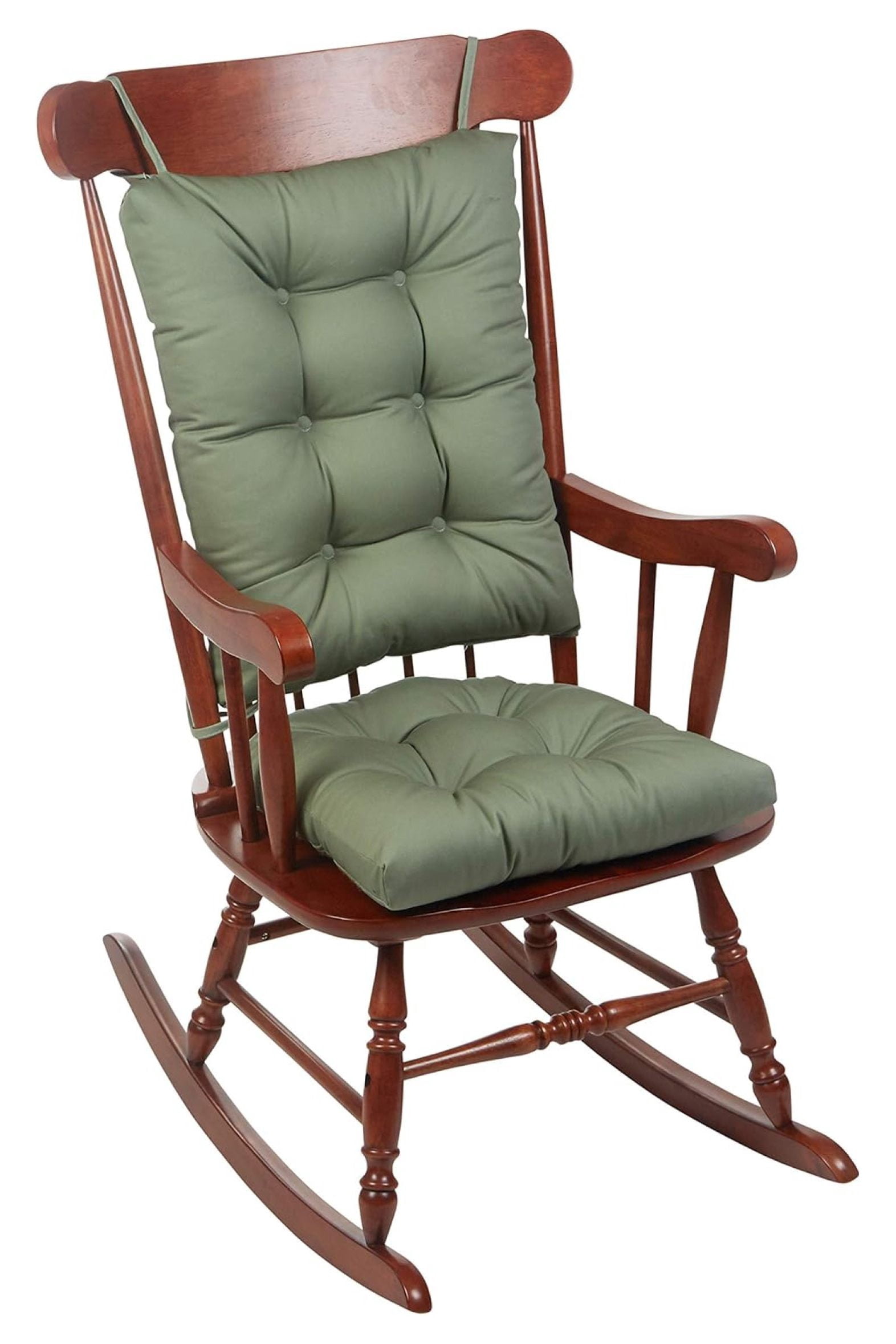 The Gripper Non-Slip Rocking Chair Cushion Set with Thick Padding ...