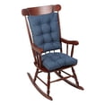 thumbnail image 1 of The Gripper Twill Jumbo XL Non-Slip Rocking Chair Cushion Set, Wedge Blue, 1 of 2