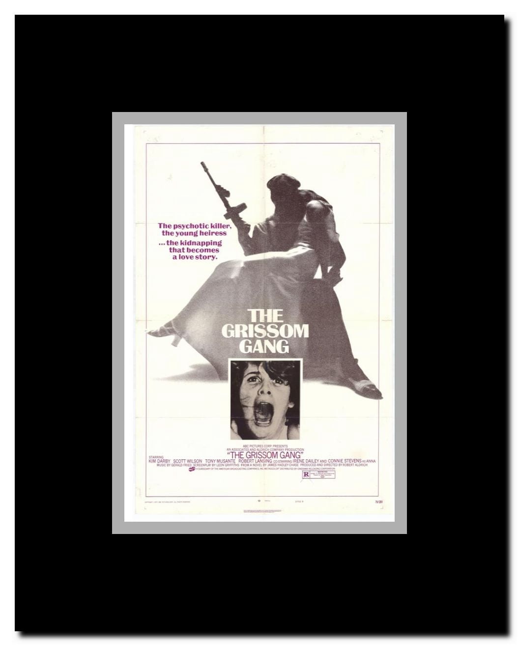 The Grissom Gang Framed Movie Poster