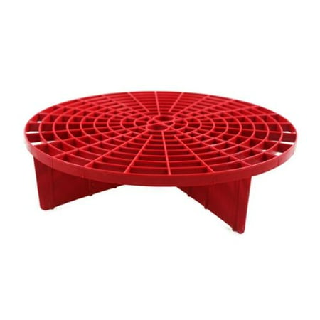 The Grit Guard Insert (Red) - Fits 12 inch Diameter Bucket