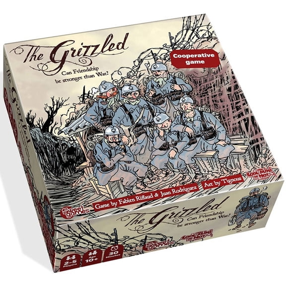 The Grizzled Cooperative Strategy Card Game, by CMON