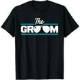 thumbnail image 1 of The Groom - Bachelor Party Stag Groomsmen Getaway Wedding T-ShirtMen and women can wear, black T-shirts, gifts. Age: M,L，XL 2XL, 3XL, 405XL, 1 of 4