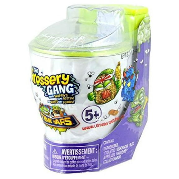 The Grossery Gang Time Wars Action Figure Sets, Mini, (2 Piece)