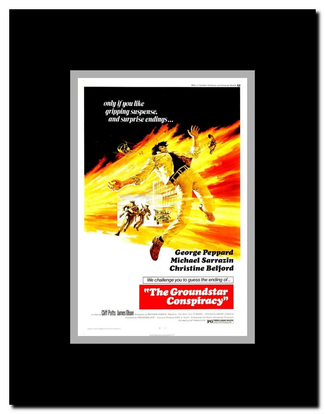 The Groundstar Conspiracy Framed Movie Poster