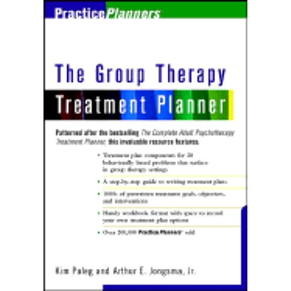 Pre-Owned The Group Therapy Treatment Planner (Paperback) by Kim Paleg, Arthur E Jongsma