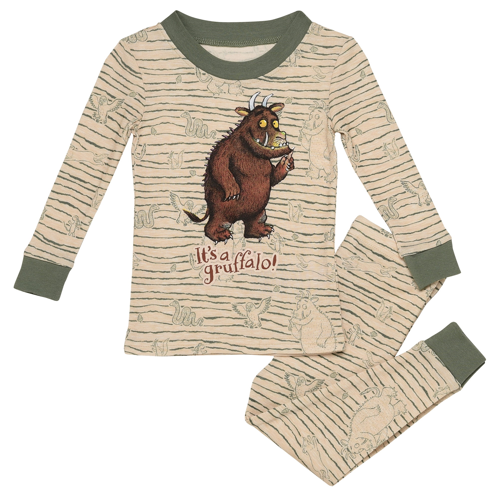 The Gruffalo 2 Piece Snug Fit Pajamas for Boys