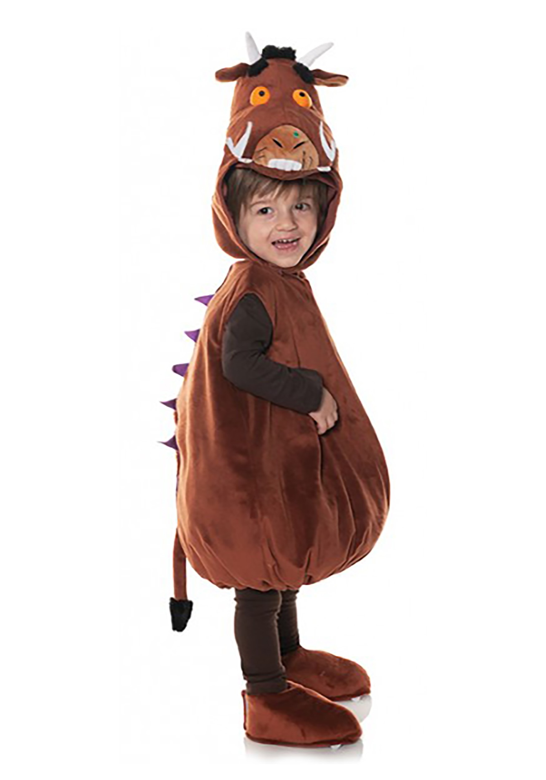 Underwraps Gruffalo Kids Costume Halloween Toddler Outfit Polyester 