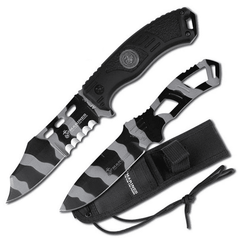  Fixed Blade Hunting Knife Set - 2 Piece, Full Tang
