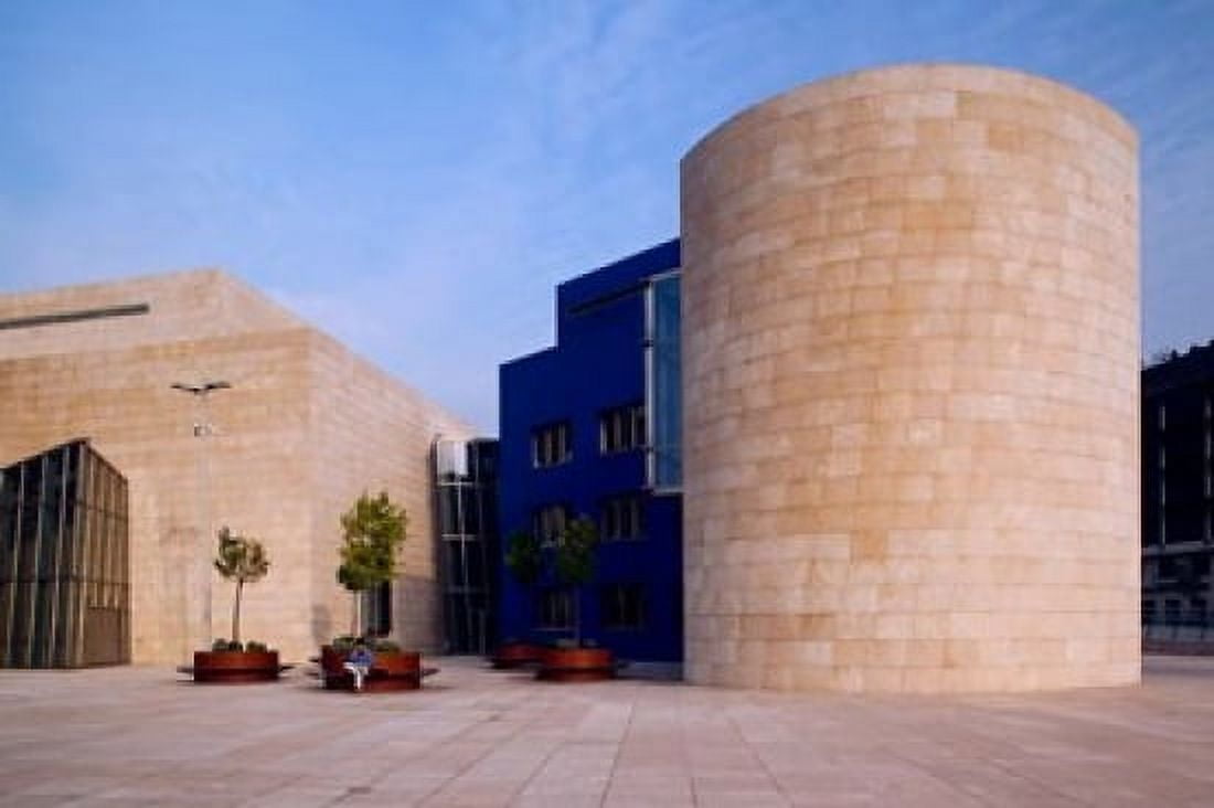 The Guggenheim Museum Bilbao Spain Canvas Art - Walter Bibikow DanitaDelimont (38 x 25)