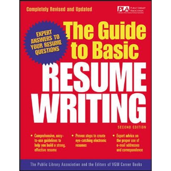 Pre-Owned The Guide to Basic Resume Writing (Paperback) 0071405917 9780071405911
