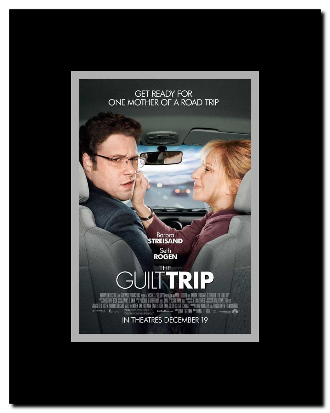 The Guilt Trip Framed Movie Poster