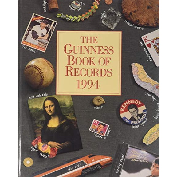 Pre-Owned The Guinness Book of Records 1994 (Guinness World Records) Paperback