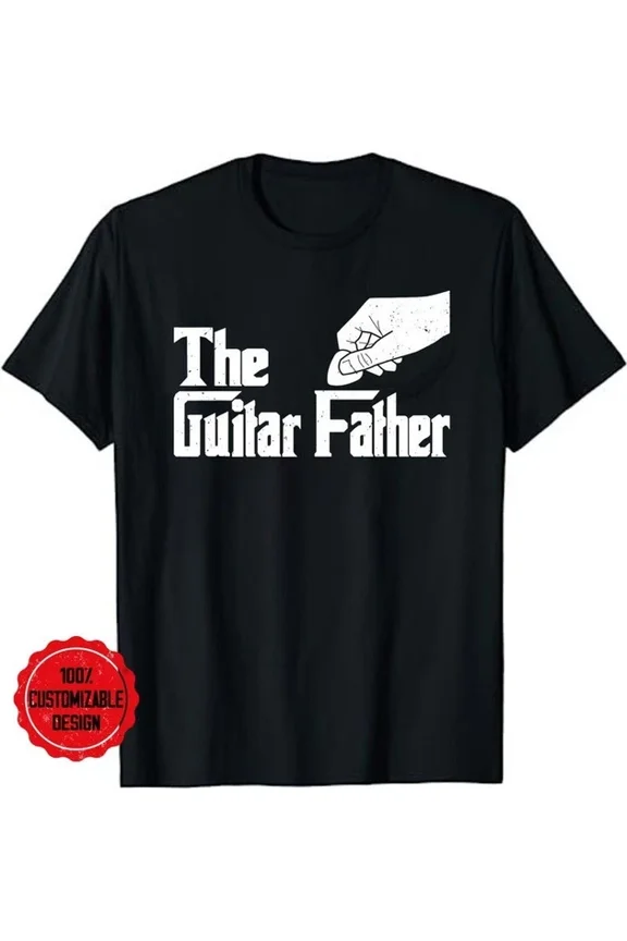 The Guitar-Father Musician Gift T-Shirt, Guitar Dad Gift For Him, Guitar Unisex S-5XL Hot Trending Shirt, Vintage Birthday Gift