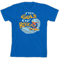 thumbnail image 1 of The Gulf of Mexico Surfer Youth Royal Blue Crew Neck Short Sleeve Tee-Medium, 1 of 2