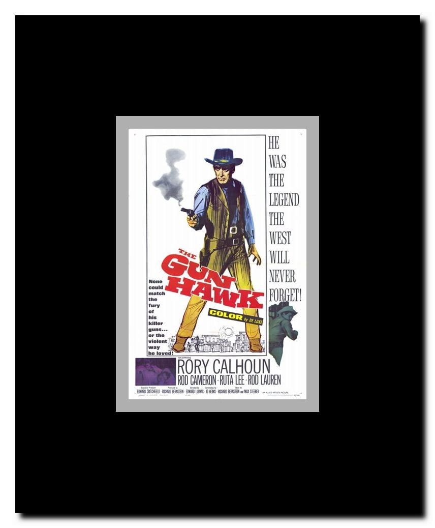 The Gun Hawk Framed Movie Poster