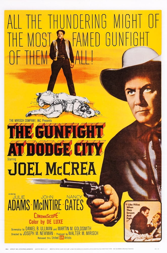 The Gunfight At Dodge City U Canvas Art - (11 x 17)