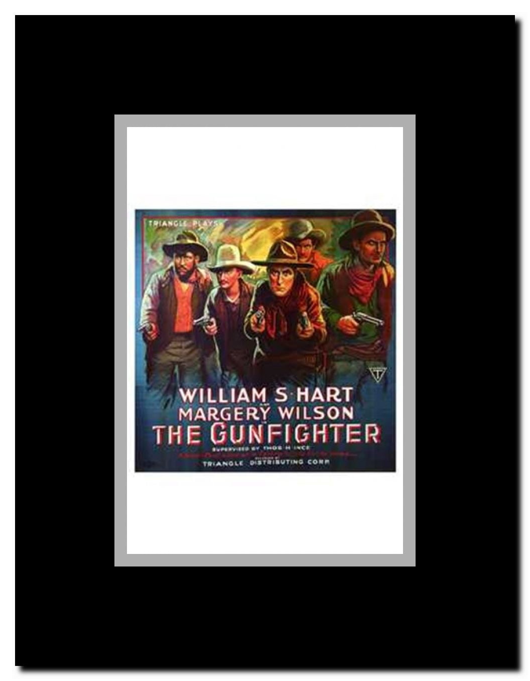 The Gunfighter Framed Movie Poster