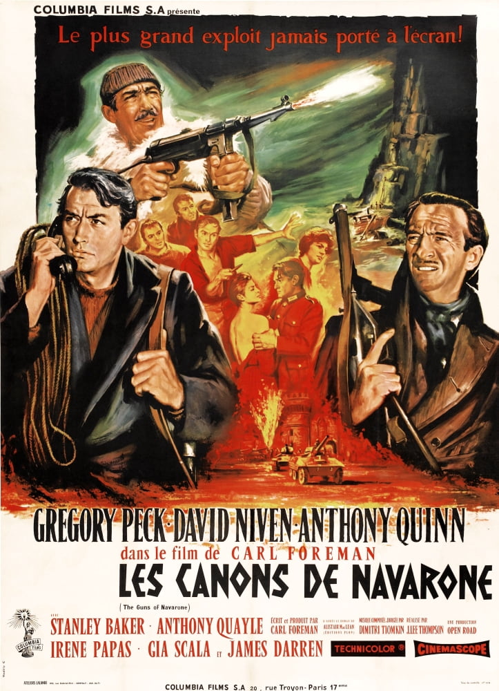 The Guns Of Navarone Canvas Art - (24 x 36)