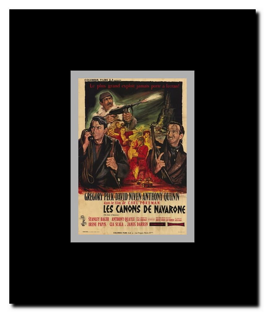 The Guns of Navarone Framed Movie Poster