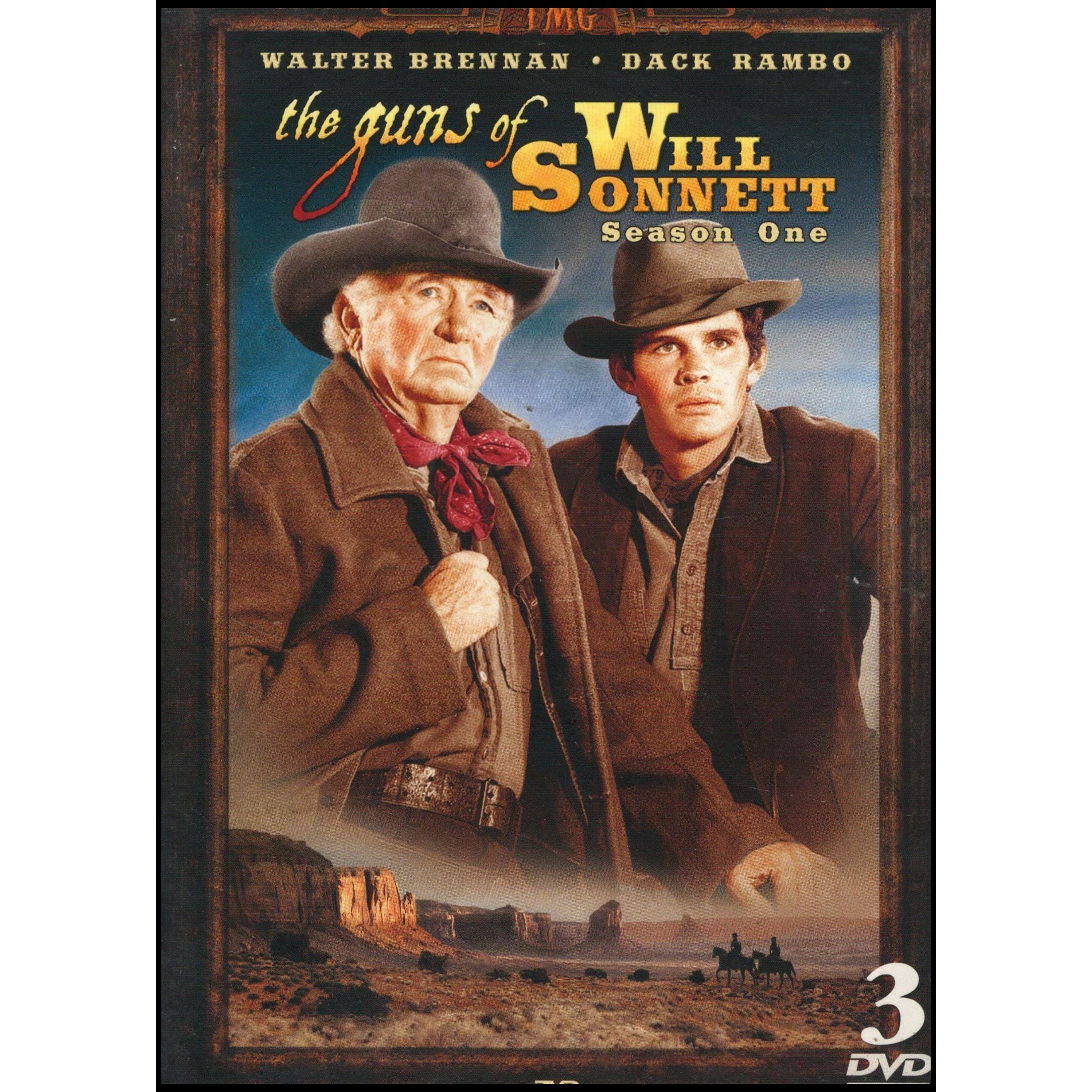 The Guns of Will Sonnett: Season 1 - 3 Disk Set (DVD)