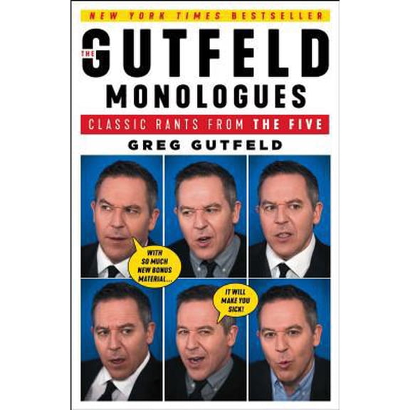 Pre-Owned The Gutfeld Monologues: Classic Rants from the Five (Paperback) 1501190733 9781501190735