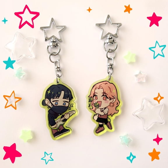 The Guy She Was Interested In Wasn't a Guy at All Acrylic Keychains | Mitsuki & Aya (1 keychain)