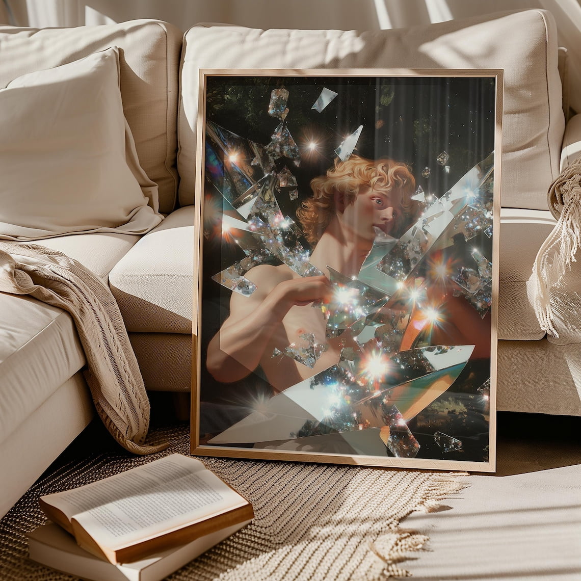 The Guy and the Mirror,, Classic Art Exploding Mirrors Renaissance ...