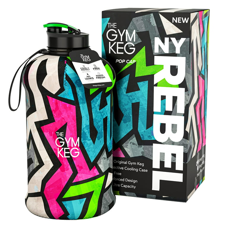 THE GYM KEG 2.2L Sports Water Bottle - Pink