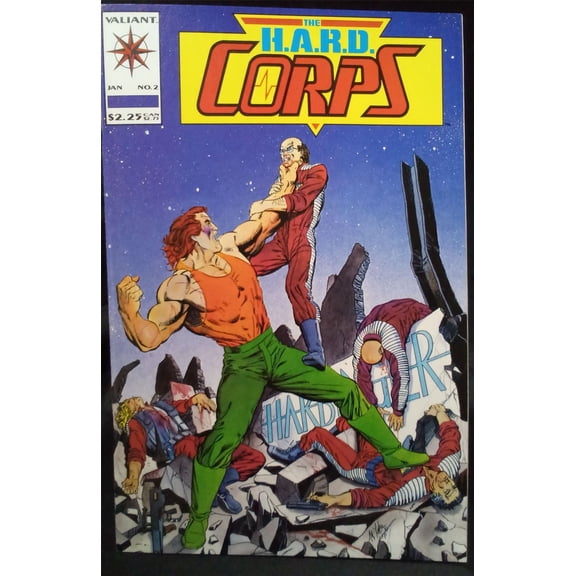 Pre-Owned The H.A.R.D. Corps #2 1993 Valiant Comics Comic Book