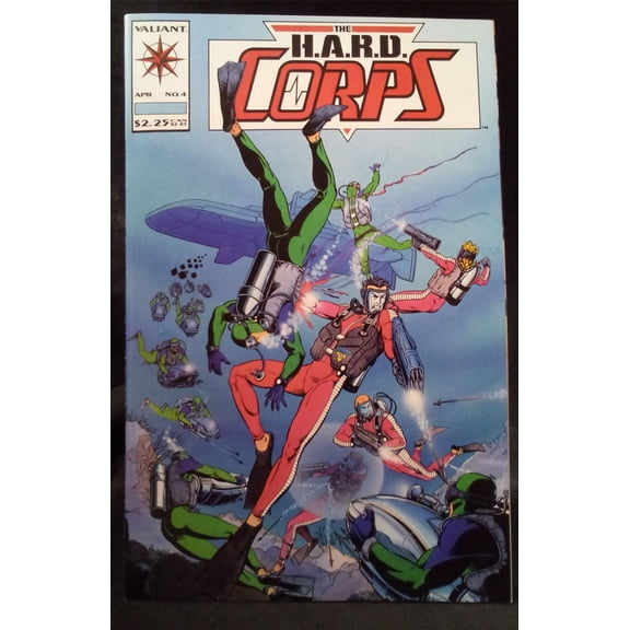 Pre-Owned The H.A.R.D. Corps #4 1993 Valiant Comics Comic Book