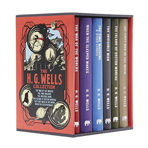 Pre-Owned The H. G. Wells Collection: Deluxe 6-Book Hardcover Boxed Set (Arcturus Collector's Classics), 9781789505481, 1789505488, Hardcover,