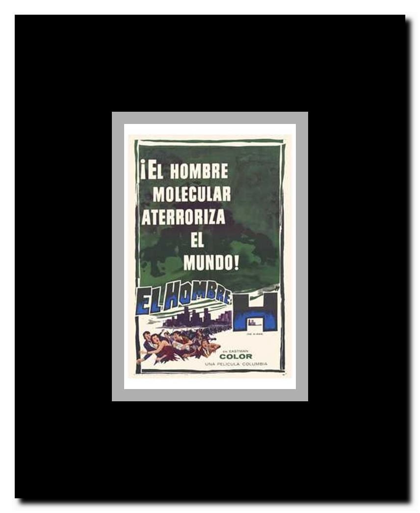 The H Man Framed Movie Poster