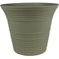 thumbnail image 1 of The HC Companies 12" Sedona Planter in Seafoam, 1 of 8