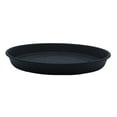 thumbnail image 1 of The HC Companies 17.5 Inch Round Prima Plastic Plant Saucer - Indoor Outdoor Plant Trays for Pots - 17.8 Inchx17.8 Inchx2.01 Inch in Black, 1 of 6